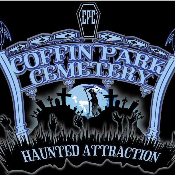 Drawing of Coffin Park Haunted Attraction