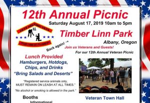 Vets Helping Vets 12th Annual Picnic @ Timber - Linn Memorial Park | Albany | Oregon | United States