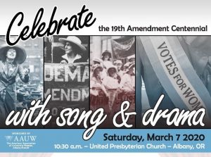19th Amendment Centennial Celebration @ United Presbyterian Church | Albany | Oregon | United States