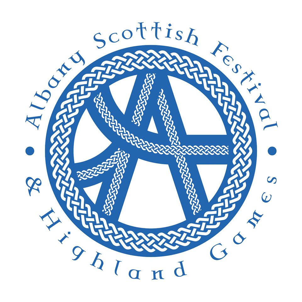 Logo for Scottish Festival and Highland Games, Albany OR.