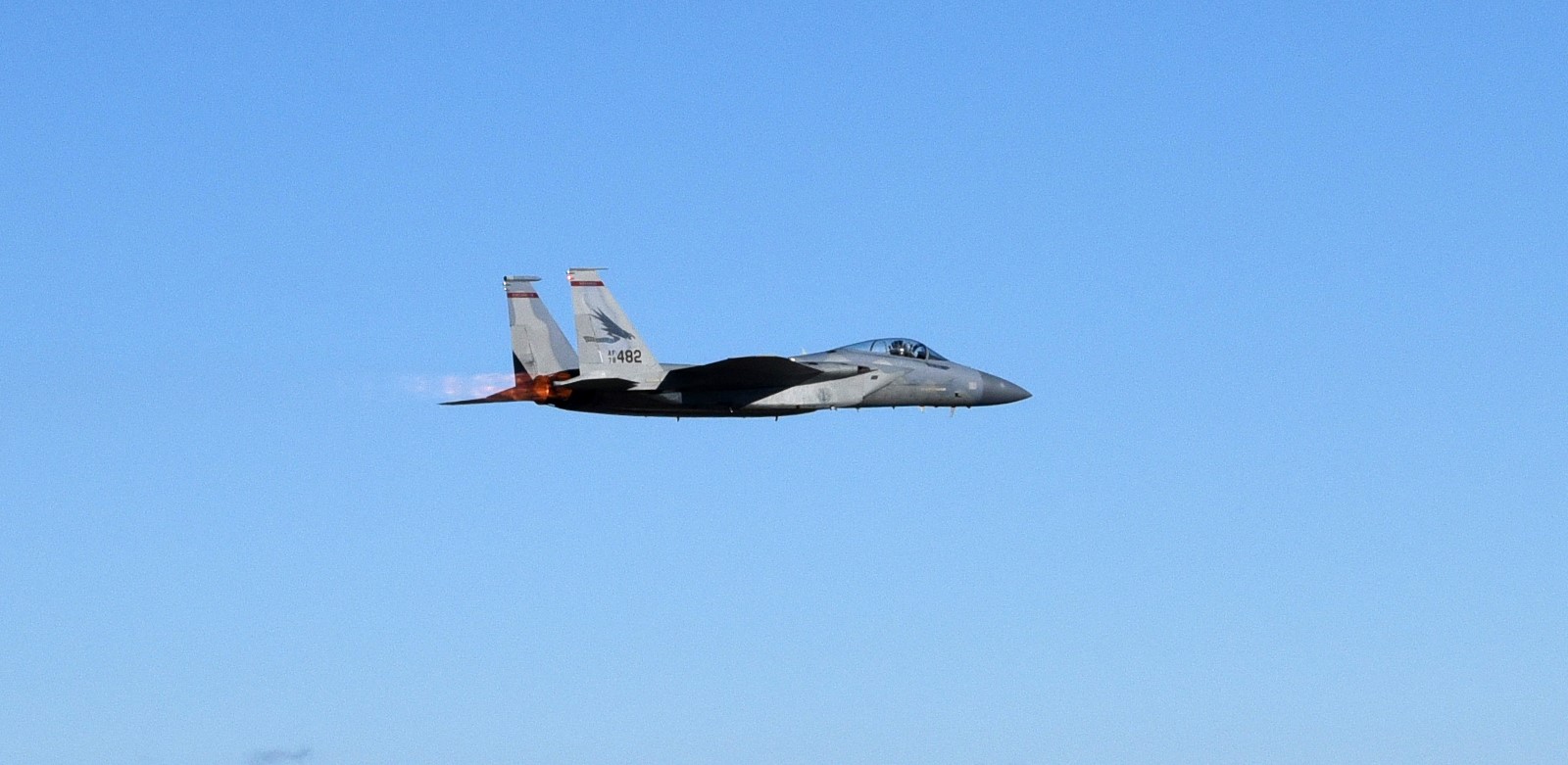 Photo of National Guard jet in air