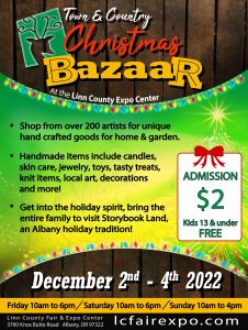 Town & Country Christmas Bazaar 2022 @ Linn County Fair & Expo | Albany | Oregon | United States