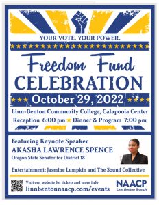 NAACP Freedom Fund Celebration @ Linn Benton Community College | Albany | Oregon | United States