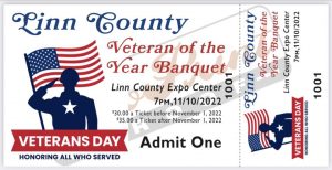 Veteran of the Year Banquet 2022 @ Linn County Fair & Expo | Albany | Oregon | United States