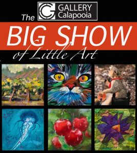 Annual Big Show of Little Art  @ Gallery Calapooia | Albany | Oregon | United States