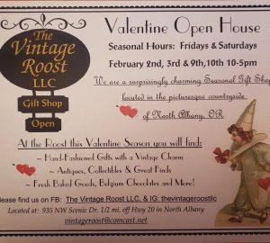 Valentine's at The Vintage Roost @ The Vintage Roost | Albany | Oregon | United States