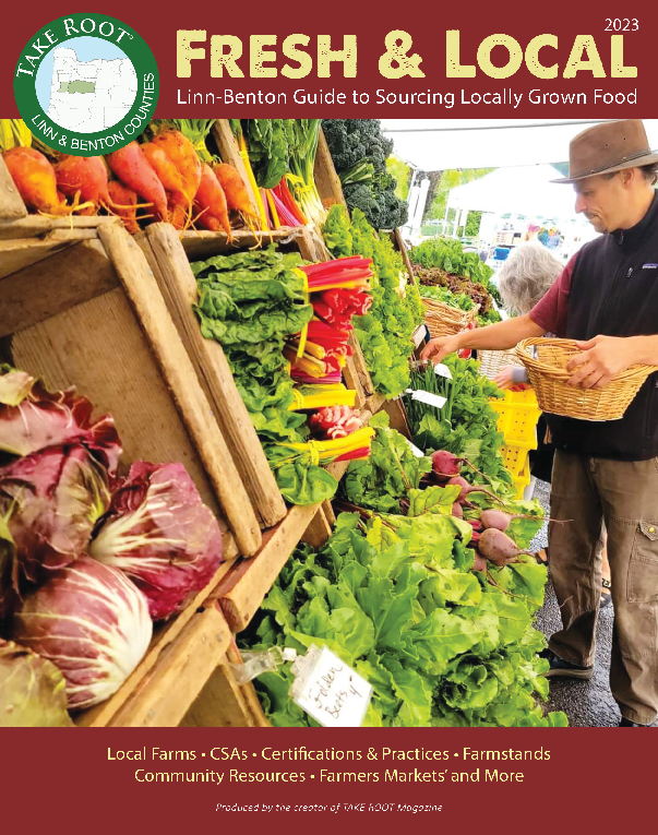 Fresh & Local Cover 2023 man choosing produced from farm stand
