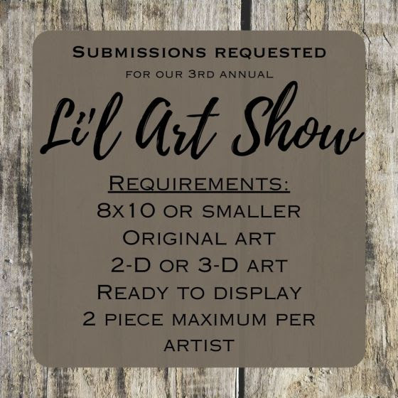 Flyer for Li'l Art Show