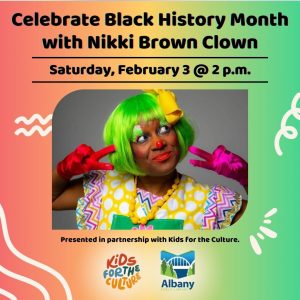 Celebrate Black History with Nikki Brown Clown @ Albany Public Library | Albany | Oregon | United States