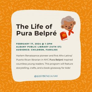 The Life of Pura Belpre Story & Craft Time with Kids for the Culture @ Albany Public Library | Albany | Oregon | United States