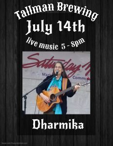 Dharmika Live in Concert @ Tallman Brewing | Lebanon | Oregon | United States