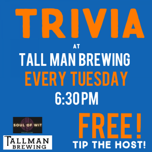 Tuesday Trivia & Tacos at Tallman @ Tallman Brewing | Lebanon | Oregon | United States