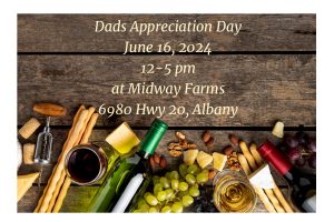 Midway Farms presents Dads Appreciation Day! @ Midway Farms | Albany | Oregon | United States