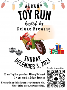 Albany Toy Run @ Deluxe Brewing | Albany | Oregon | United States