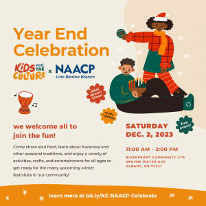 NAACP Year End Celebration @ Albany Riverfront Center | Albany | Oregon | United States