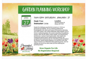 Garden Planning Workshop @ Peaceful Valley Farm & Garden Supply | Albany | Oregon | United States