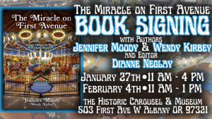 "The Miracle on First Avenue" Book Signing @ Albany Historic Carousel & Museum | Albany | Oregon | United States