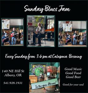 Froggy's Blues Jam at Calapooia Brewing! @ Calapooia Brewing | Albany | Oregon | United States