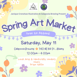 Spring Art Market @ Calapooia Brewing @ Calapooia Brewing Company | Albany | Oregon | United States